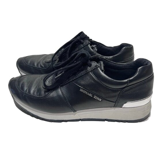 MICHAEL KORS Women's Allie Wrap Trainer Logo Sneakers Size 8M Gently PreOwned - Picture 6 of 10